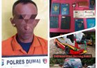 Polsek Medang Kampai Dumai Bekuk Sopir Travel Kasus TPPO Gegara Angkut 16 PMI Diduga Ilegal