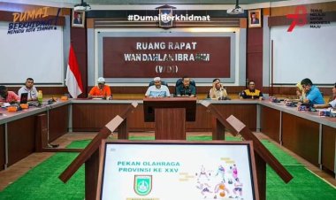 Kota Dumai Calon Tuan Rumah PORPROV Riau Ke XI Tahun 2026