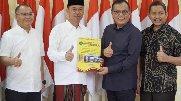 Tingkatkan Kualitas SDM, Pemkab Rohil Lakukan MoU dengan Universitas Lancang Kuning