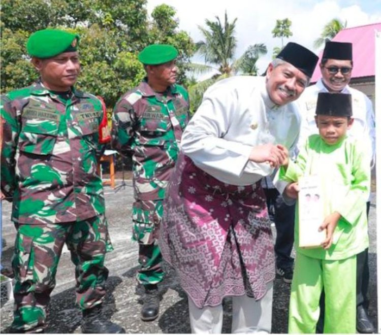 Bupati Siak Alfedri, Bangun Masyarakat Melalui Padat Program Yang Berbasis Kerakyatan