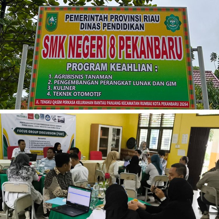 SMK Negeri 8 Pekanbaru Siapkan Program Keahlian, Untuk Lulusan Yang Kompeten Siap Bersaing di Dunia Kerja