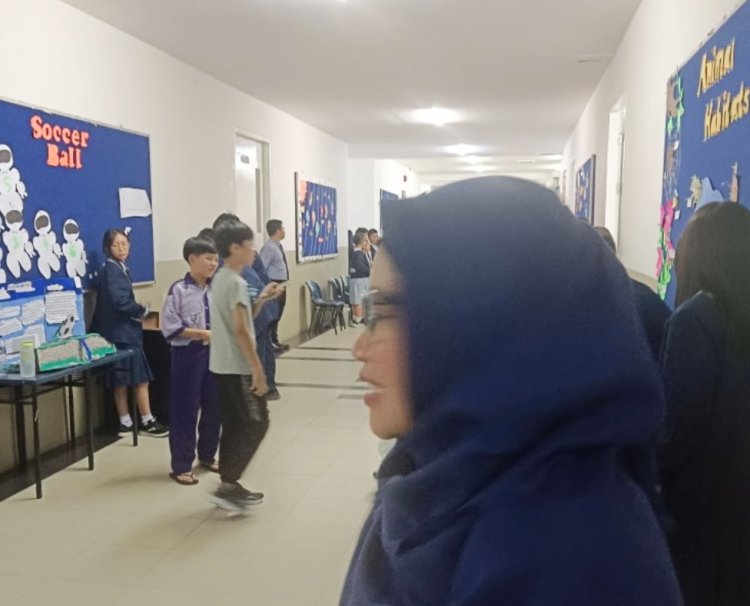 Siswa Sekolah Djuwita Pekanbaru Antusias Ikuti Kegiatan Stand Exhibition