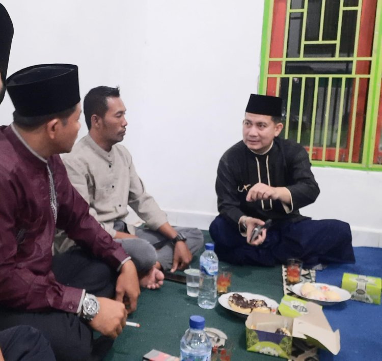 Antusias Jamaah Masjid At Taubah dalam Peringati Isra Mi'raj 1446 H dengan Ustadz Yung Sanusi