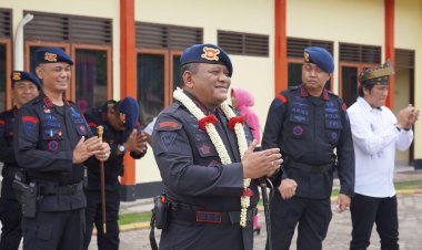 Kunjungan Dansat Brimob Polda Riau ke Batalyon B Pelopor
