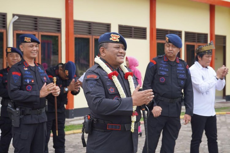Kunjungan Dansat Brimob Polda Riau ke Batalyon B Pelopor