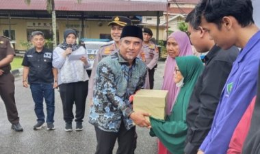 Ketua DPRD Kampar Apresiasi Baksos Polri Presisi Polres Kampar