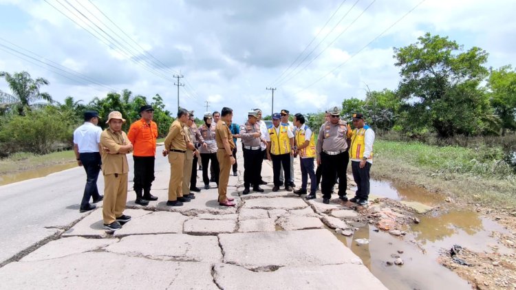Dirlantas Polda Riau Tinjau Jalur Mudik di Pelalawan, Pastikan Keamanan Pemudik