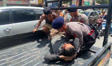 Dansat Brimob Riau : Terimakasih Kepada Personel Gerak Cepat Bantu Warga Laka Lantas