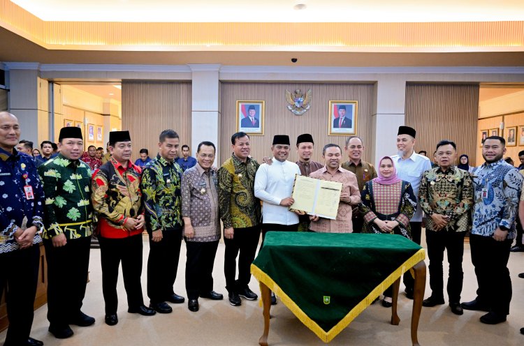 Wabup Husni Rakor Bersama Gubernur Riau Bahas Sejumlah Pembangunan dan Perbaikan Infrastruktur