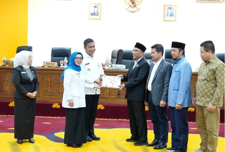 DPRD Kampar Gelar Rapat Paripurna LKPJ Kepala Daerah Tahun 2024