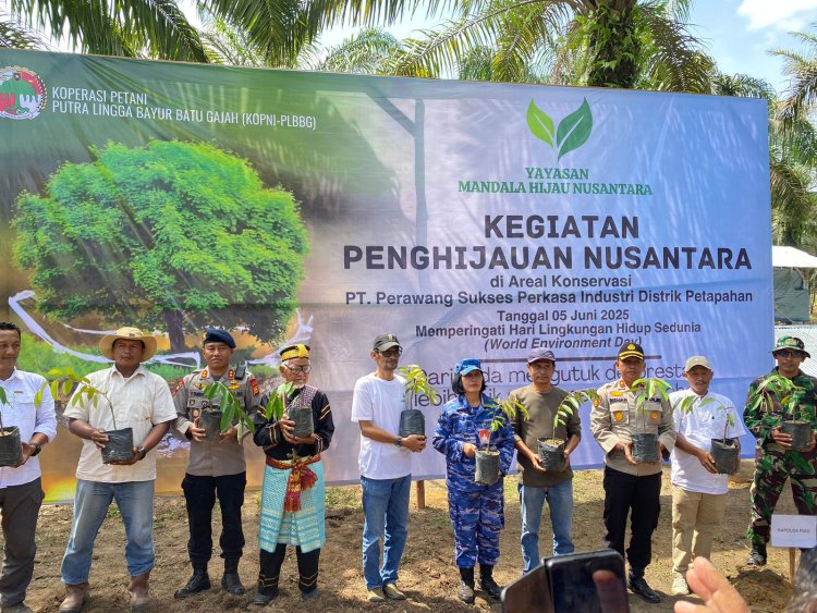 Danden Gegana Hadiri Penghijauan Nusantara Dalam Rangka Memperingati Hari Lingkungan Hidup Sedunia