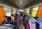 Brimob Polda Riau Wujudkan Kepedulian Pendidikan Lewat Program Bus Sekolah Gratis