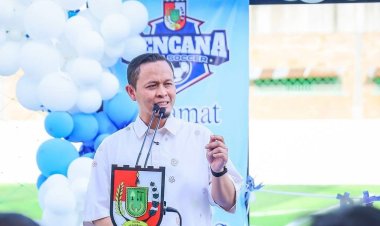 Lapangan Olahraga Gratis Tak Hanya Satu, Wali Kota Pekanbaru: Akan Ada di Semua Kecamatan