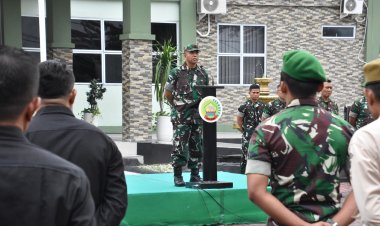 Danrem 031/WB Ingatkan Prajurit: Libur Boleh, Kewaspadaan Jangan Kendor