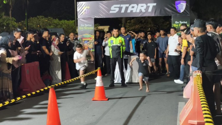 Antusiasme Membludak! Go Sprint Go Green Seri V Ramaikan Malam Ramadhan di Pekanbaru