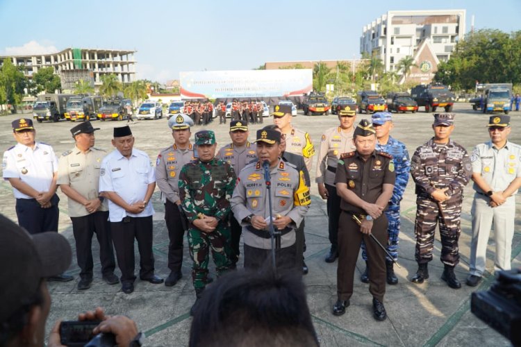 Operasi Ketupat Lancang Kuning 2026 Resmi Dimulai, Polda Riau Siagakan Ribuan Personel
