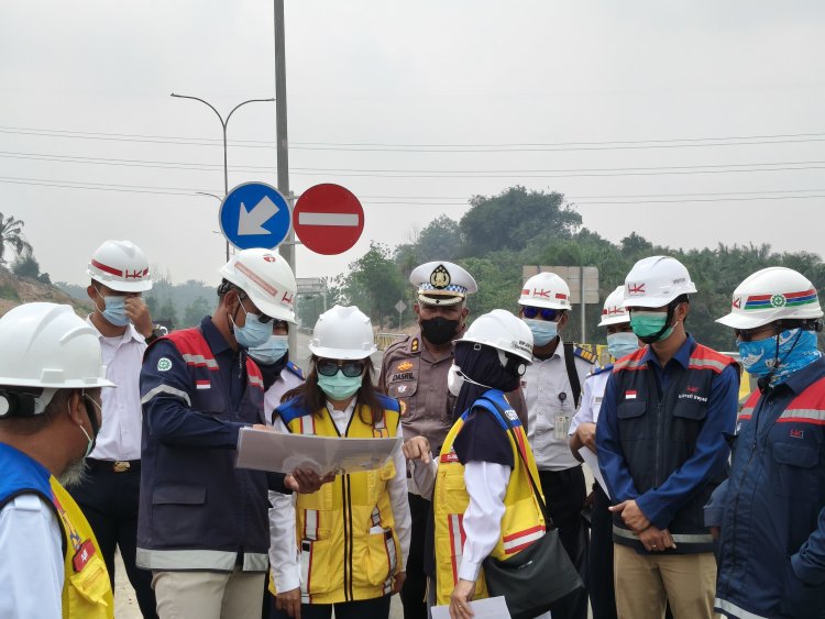 Ditlantas Polda Riau Cek Kesiapan Open Traffic Tahap 2, Pastikan Akses Tol Aman dan Lancar