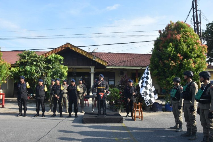 Meriahkan HUT Ke - 79 Korps Brimob, Brimob Polda Gelar Lomba Wajracyena Tangkas