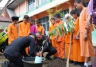 Brimob Polda Riau Tanam Kepedulian Sejak Dini: Bagi MBG dan Ajak Siswa-siswi Lestarikan Lingkungan